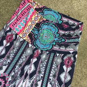 Boho Uptown USA Flare Pants